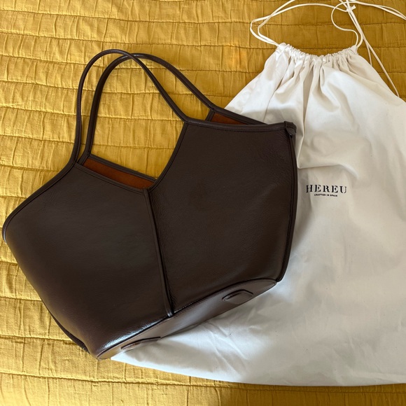 Hereu Handbags - Hereu Calella Distressed leather tote bag